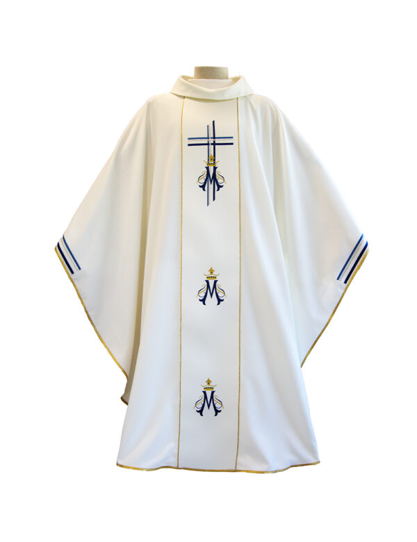 Am Pearl Vestment With Cross