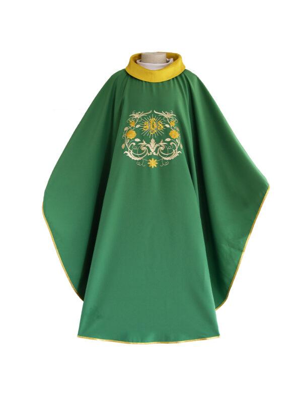 Jhs Green And Gold Vestment