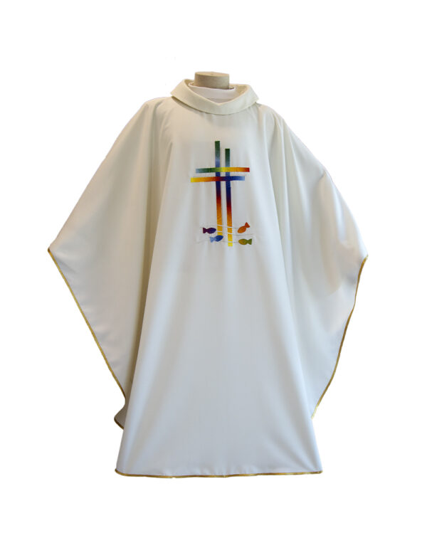 Trim With Colored Gradient Cross