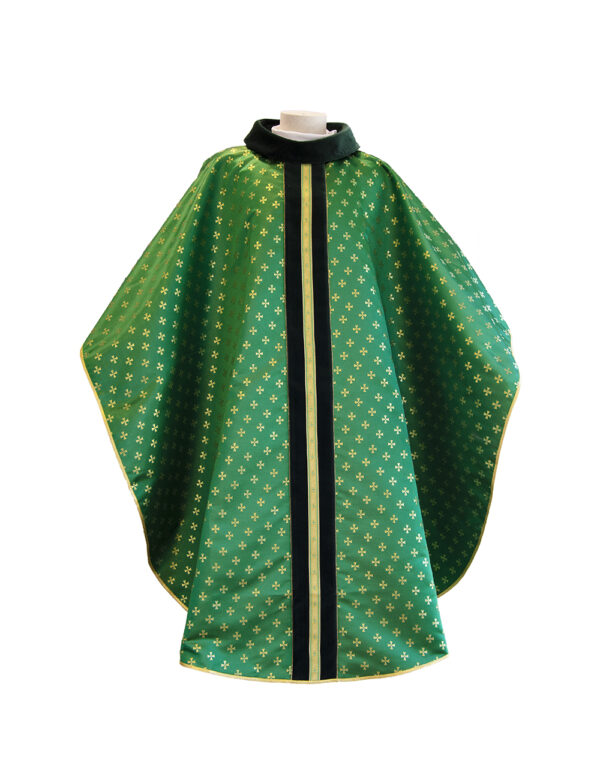 Damask Trim - Green