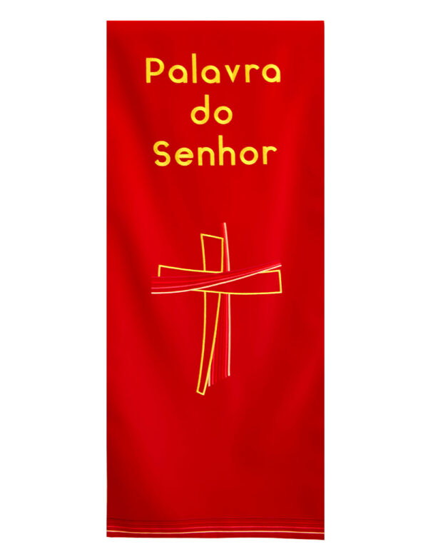 Red And Gold Ambo Cloth