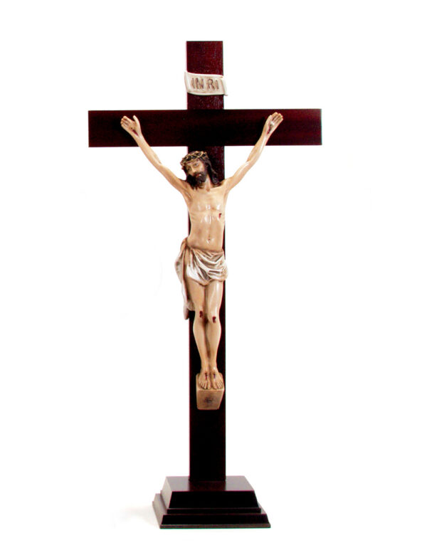 Dark Wood Crucifix