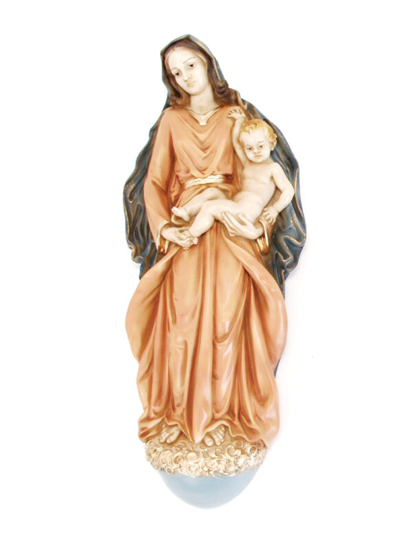 Image Of Mother Holding Boy
