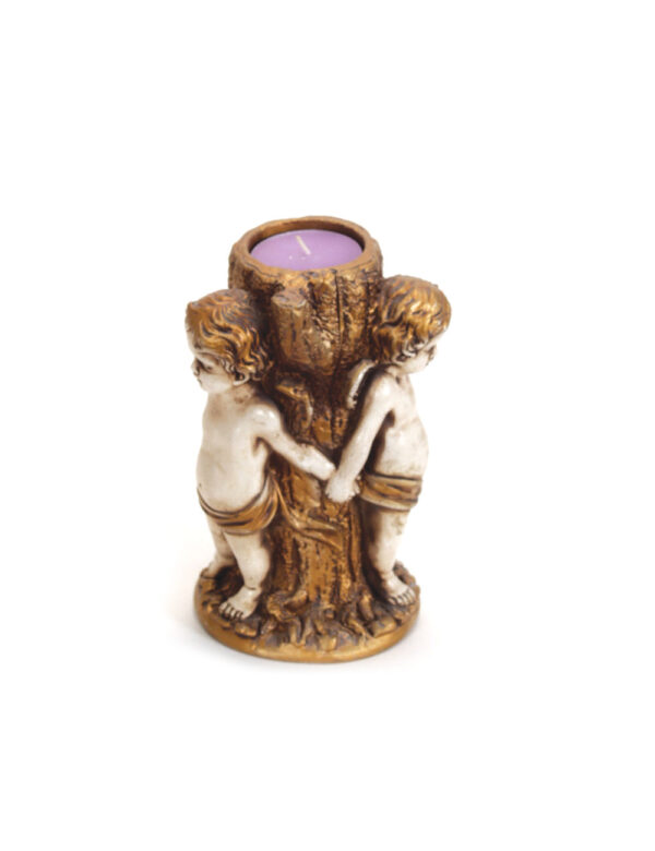 Candlestick With Angels Around