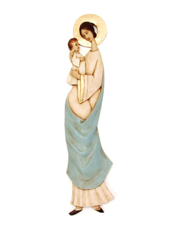 Our Lady With Child On Wall