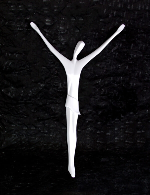 Cristo Abstrato Branco