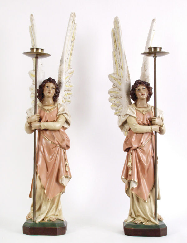 Pair Of Angels Candlestick