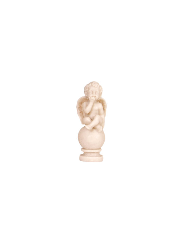 Kissing Angel With Crossed Legs