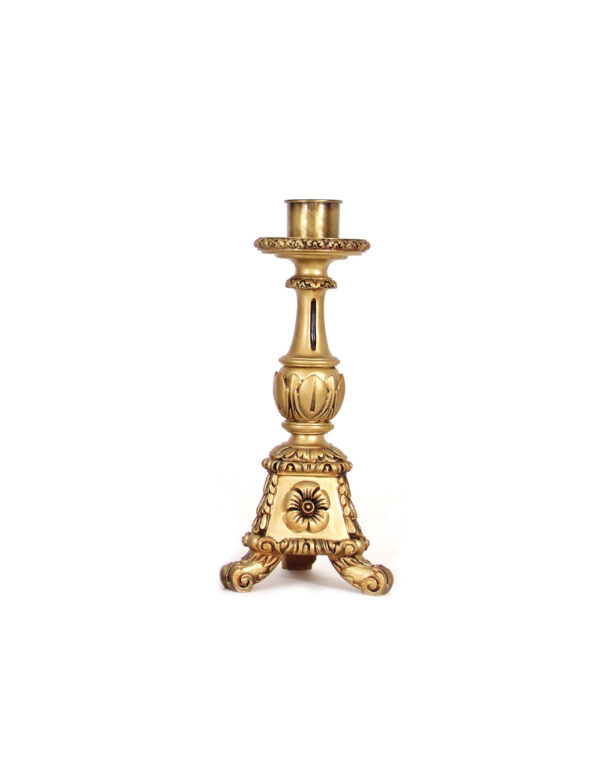 Castiçal Dourado (40cm)